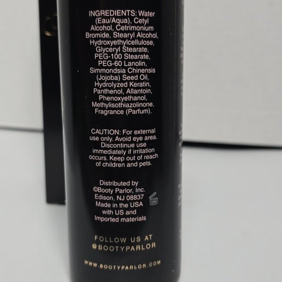 ONE BOX - NIB Glamour Puss Intimate Shave Cream - Black Pump Bottle - 8 OZ - Picture 3 of 13